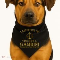 Vincent Gambini Attorney At Law USA-Made Doggie Bandana thumb 1