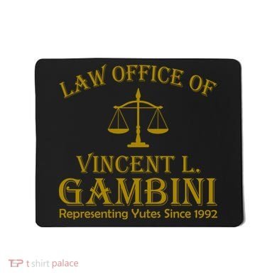 Vincent Gambini Attorney At Law Mousepad