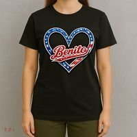 Vintage Go Benito High School Spirit Sports Fan T-Shirt thumb 4