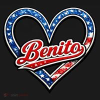 Vintage Go Benito High School Spirit Sports Fan T-Shirt thumb 7