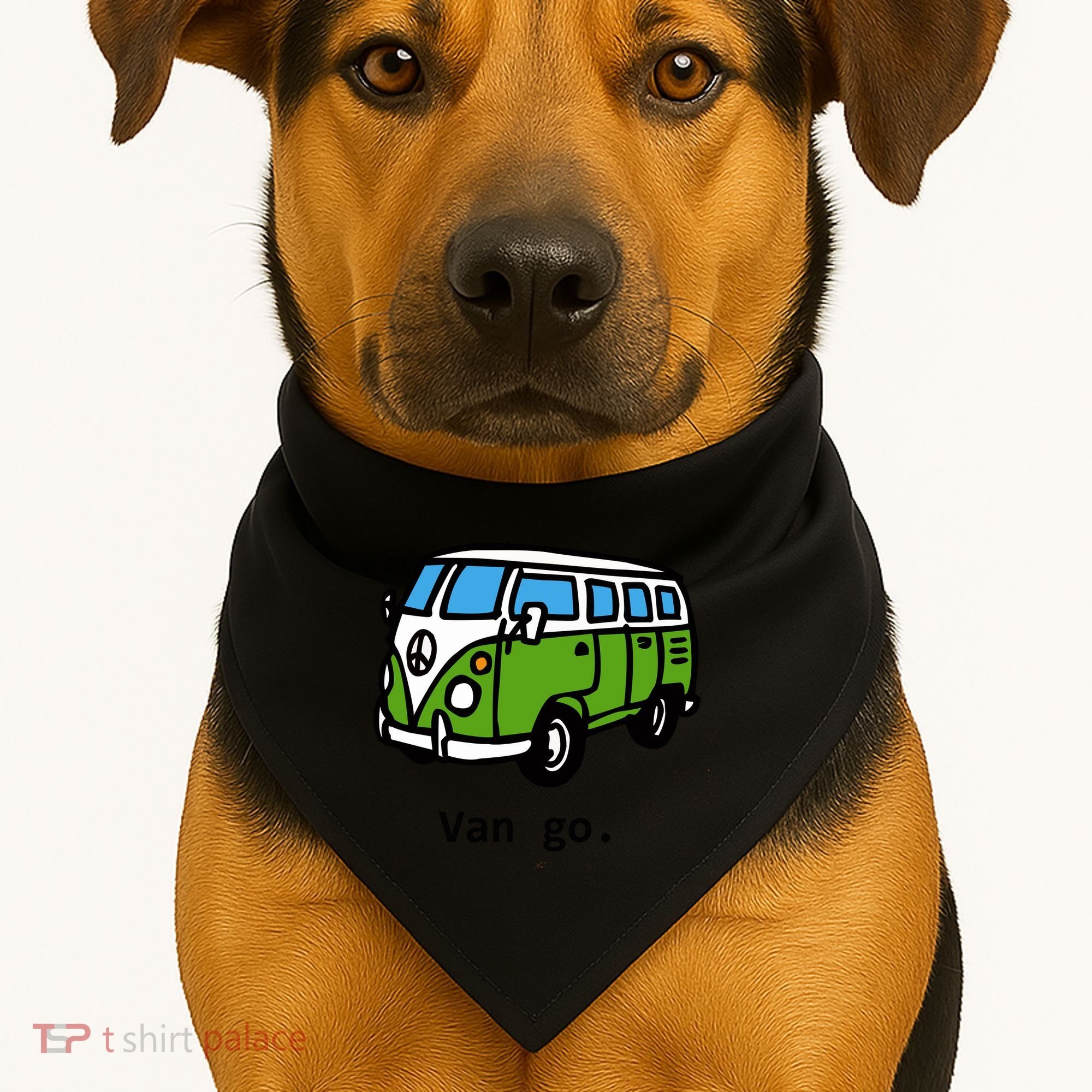 Van Go Bus USA-Made Doggie Bandana
