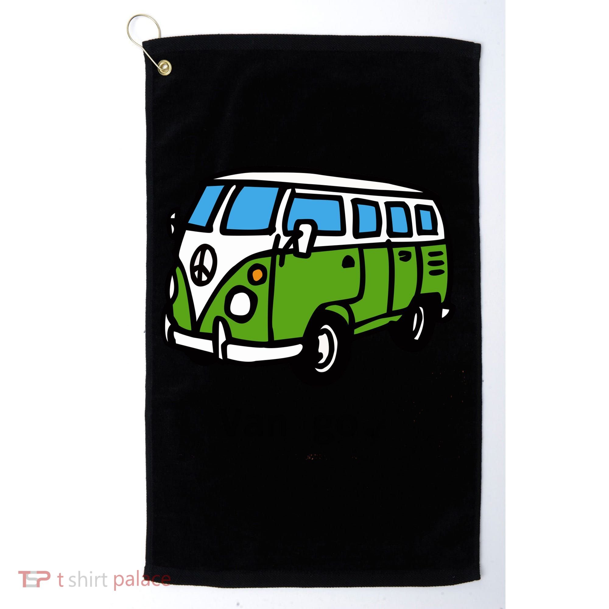 Van Go Bus Golf Towel