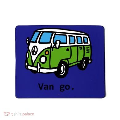 Van Go Bus Mousepad