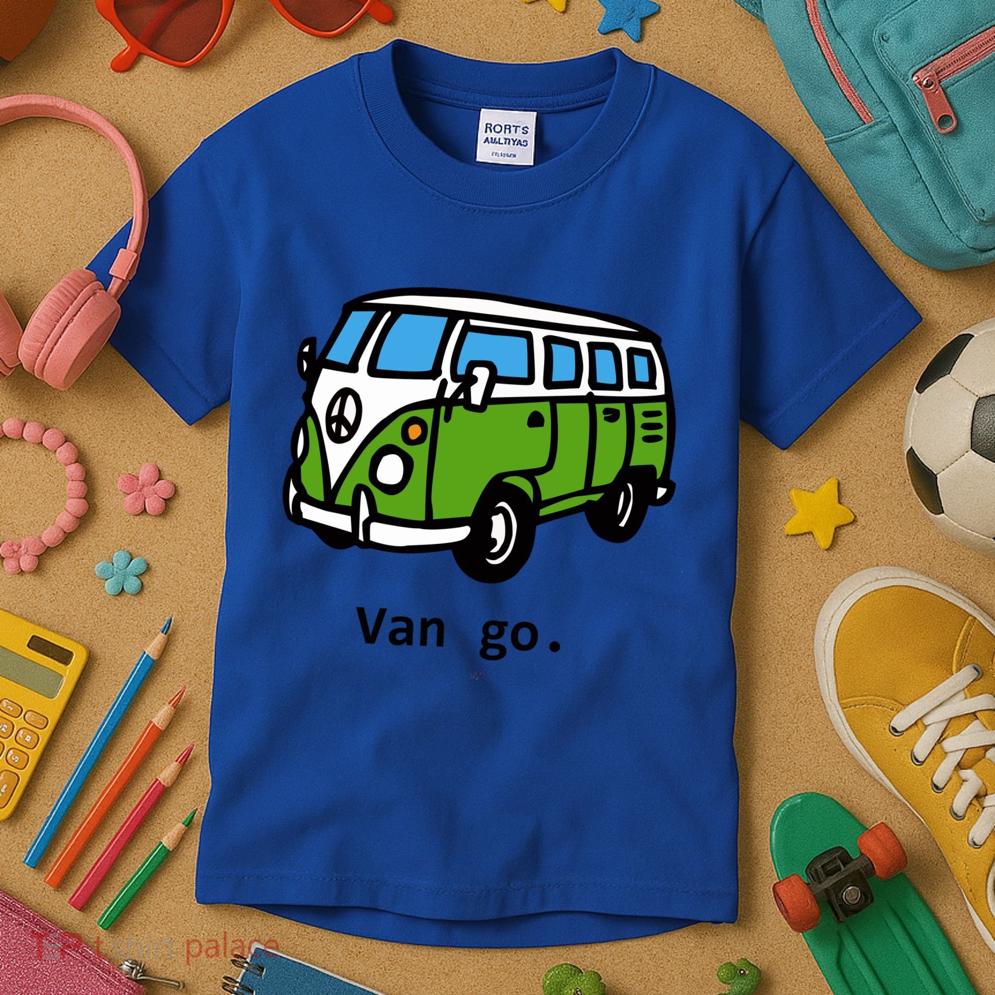 Van Go Bus Kids T-Shirt