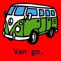 Van Go Bus Santa Hat thumb 1