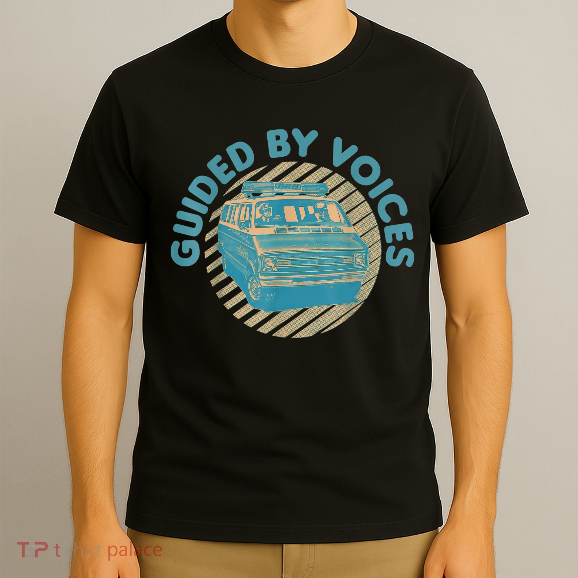 Vintage Guided By Voices Retro Art T-Shirt