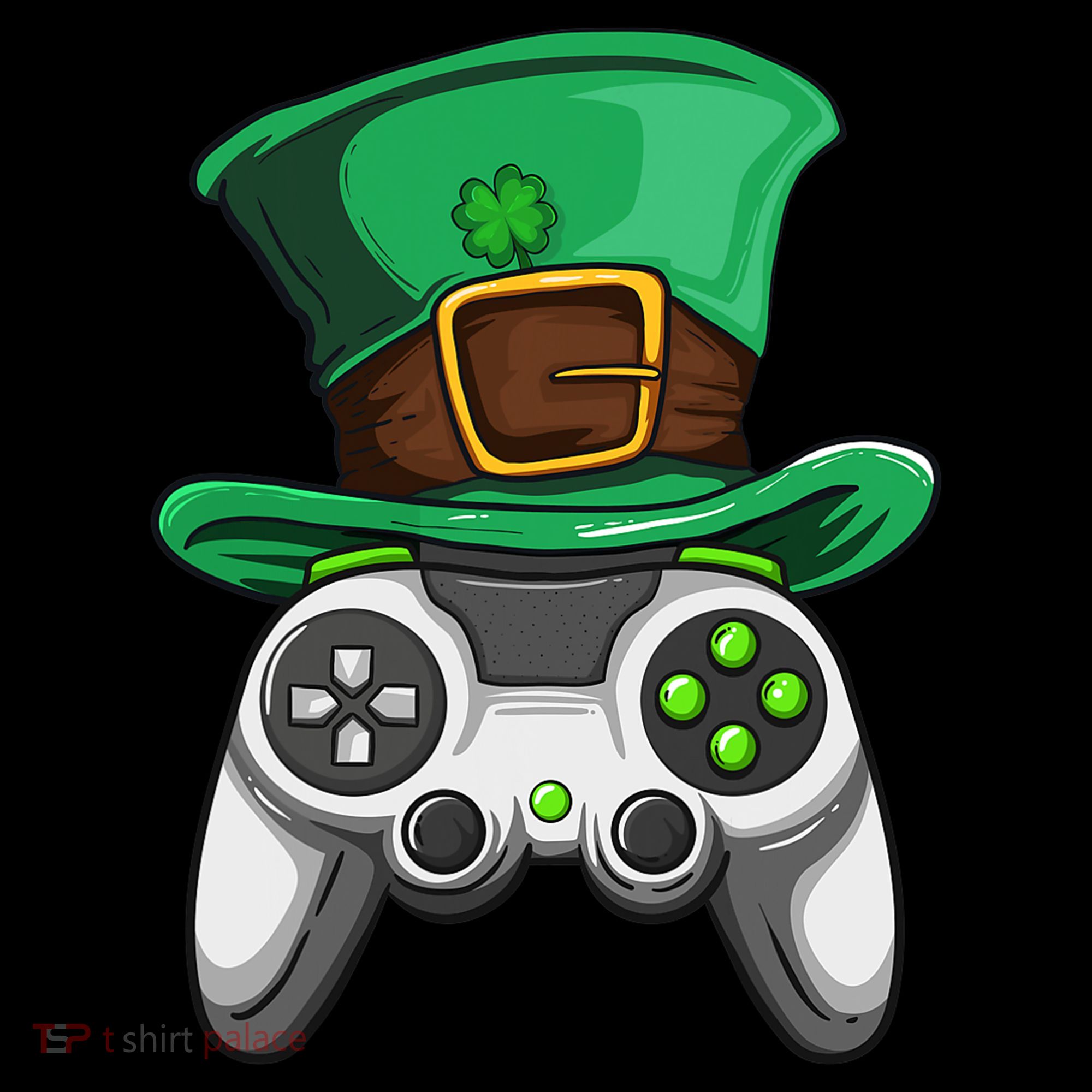 Video Gamer Controller Leprechaun Hat St. Patricks Day Boys Coffee Mug