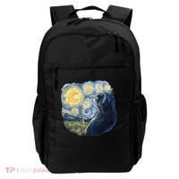 Van Gogh Cat Backpack thumb 0