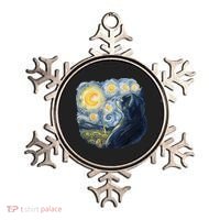 Van Gogh Cat Ornament thumb 0