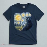 Van Gogh Cat T-Shirt thumb 5