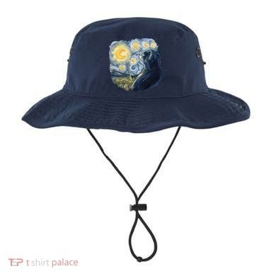 Van Gogh Cat Bucket Hat