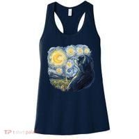 Van Gogh Cat Women's Tank Top thumb 0