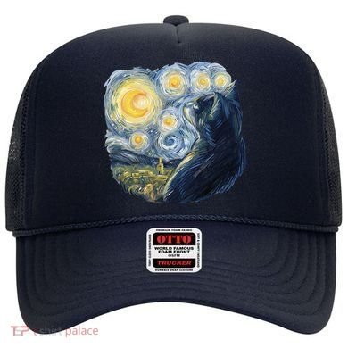 Van Gogh Cat Hat