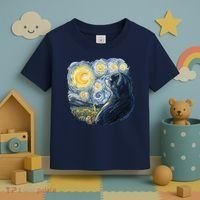 Van Gogh Cat Toddler T-Shirt thumb 3