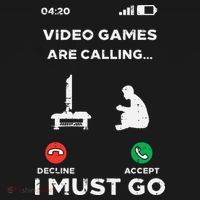 Video Games Calling Must Go Funny Gamer Women's Hoodie thumb 2