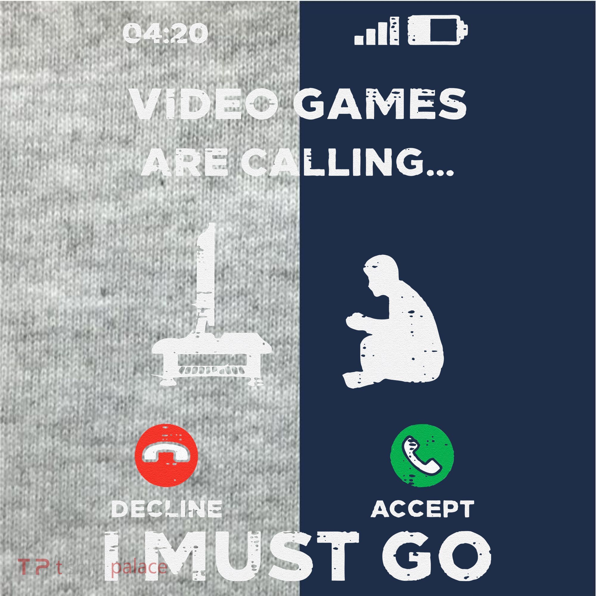 Video Games Calling Must Go Funny Gamer Kids Colorblock Raglan Jersey