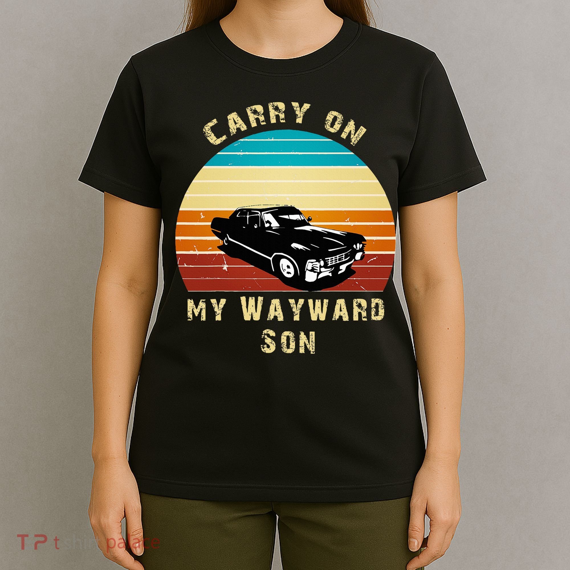 Vintage Gift Carry on my Wayward Son T-Shirt