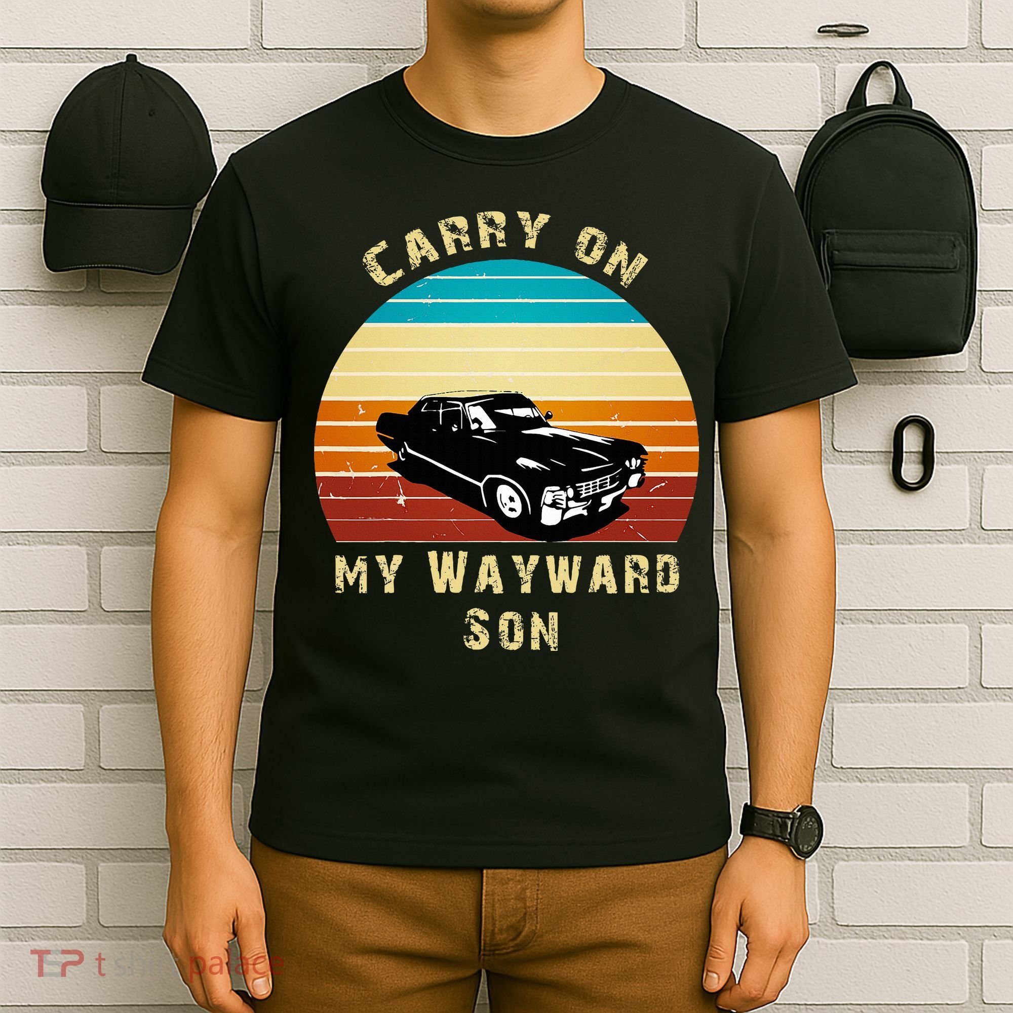 Vintage Gift Carry on my Wayward Son T-Shirt