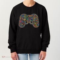 Video Game Controller Make Your Mark International Dot Day Women's Sweatshirt thumb 0