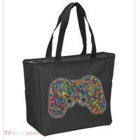 Video Game Controller Make Your Mark International Dot Day Tote Bag thumb 2