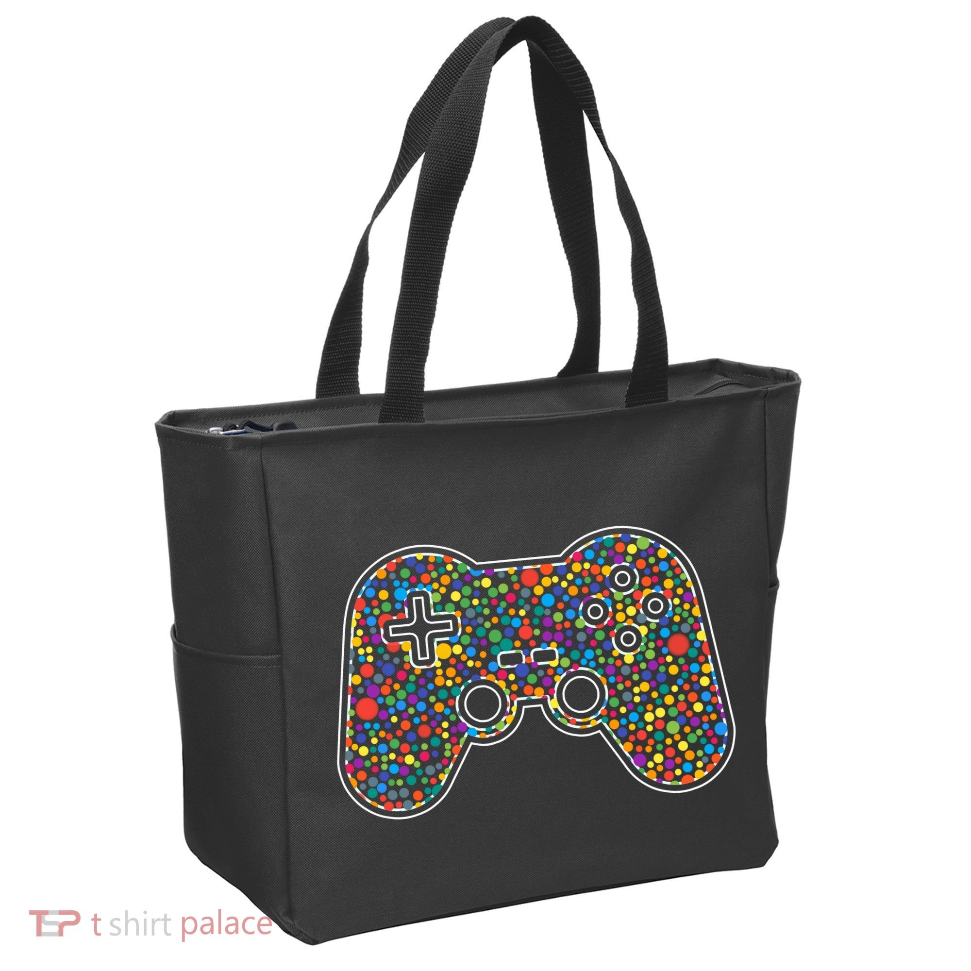 Video Game Controller Make Your Mark International Dot Day Tote Bag