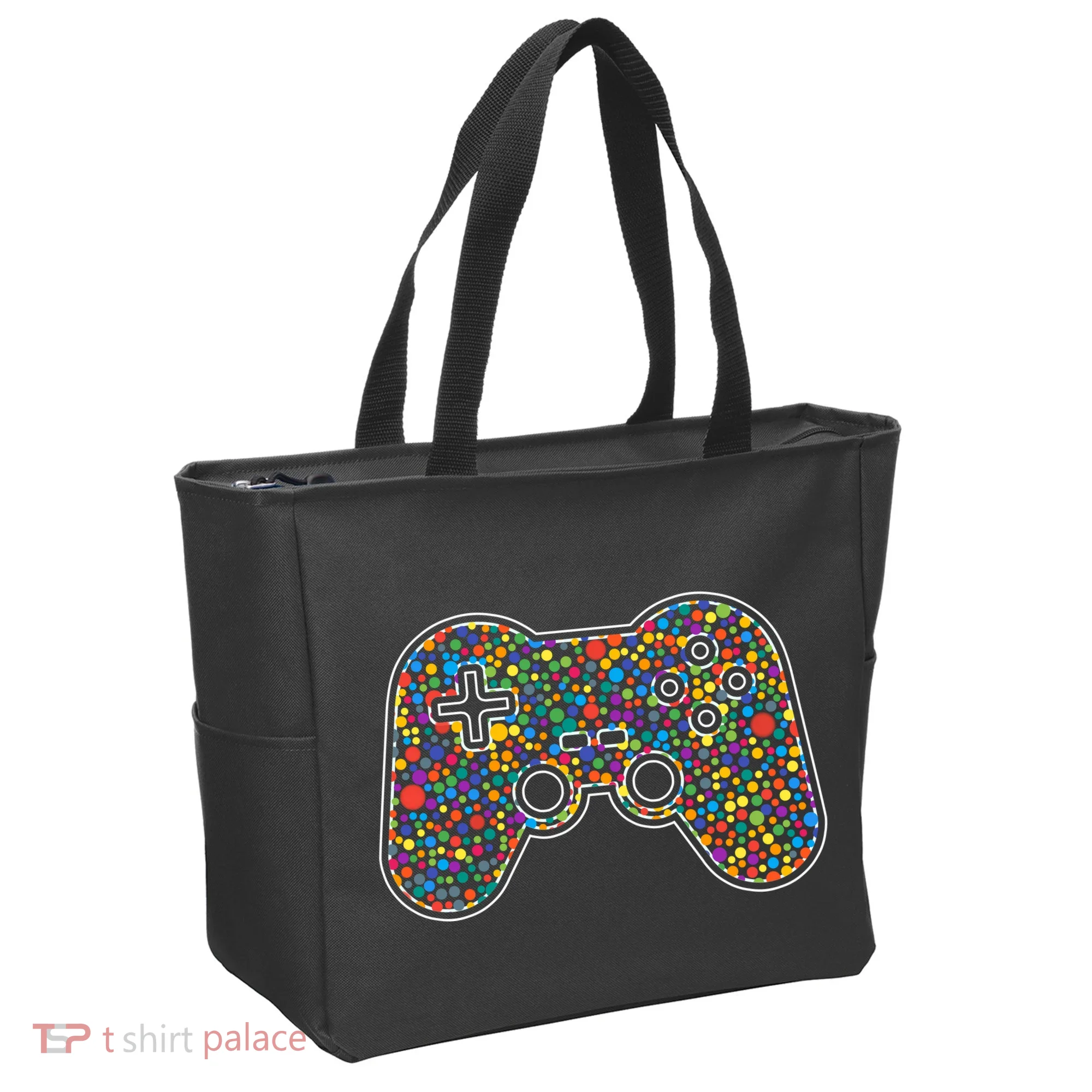 Video Game Controller Make Your Mark International Dot Day Tote Bag