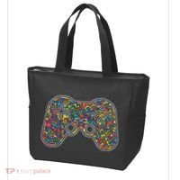 Video Game Controller Make Your Mark International Dot Day Tote Bag thumb 3