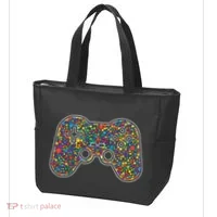 Video Game Controller Make Your Mark International Dot Day Tote Bag thumb 3