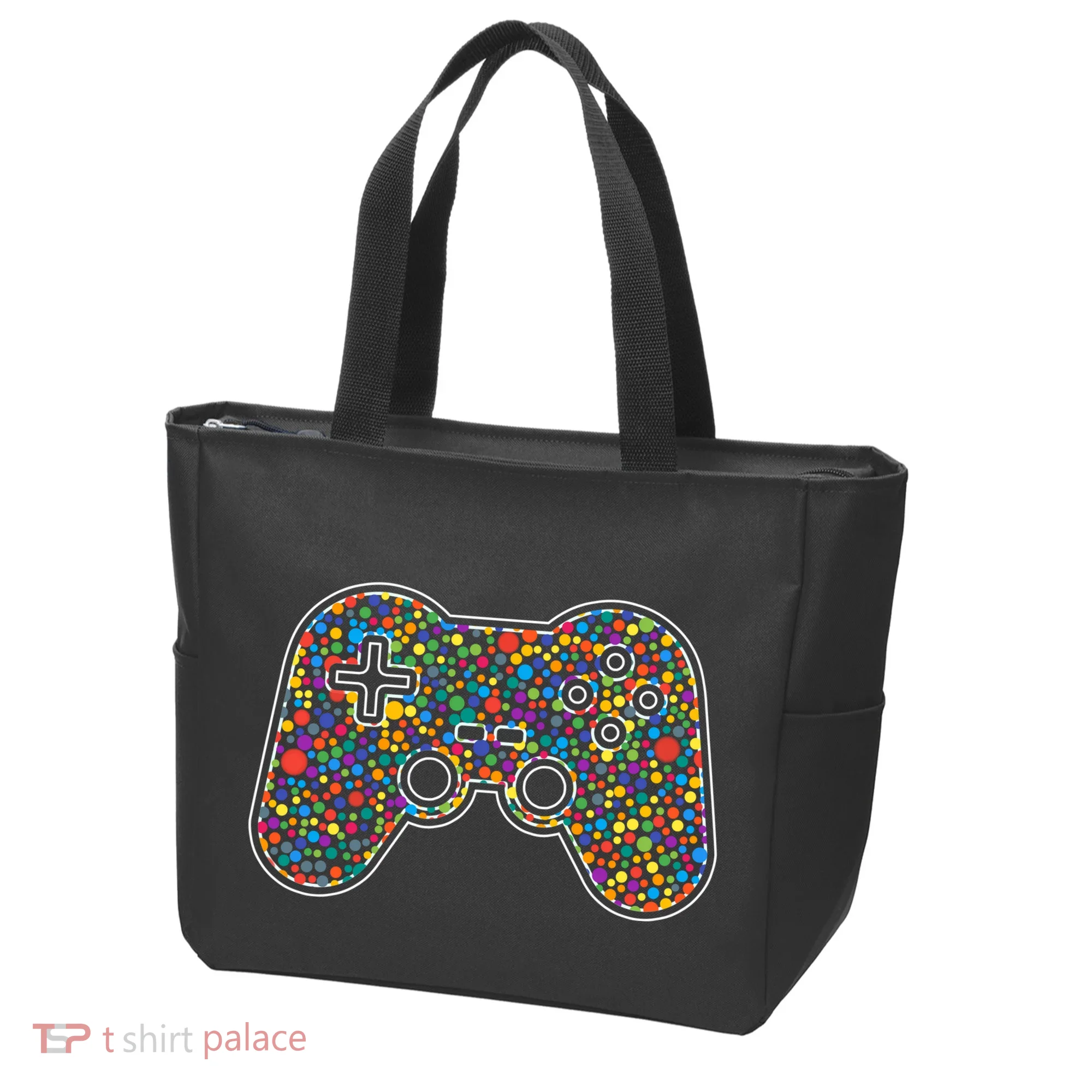 Video Game Controller Make Your Mark International Dot Day Tote Bag