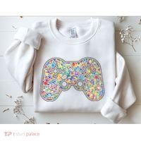 Video Game Controller Make Your Mark International Dot Day Sweatshirt thumb 2