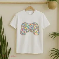 Video Game Controller Make Your Mark International Dot Day T-Shirt thumb 2