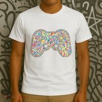 Video Game Controller Make Your Mark International Dot Day T-Shirt thumb 3