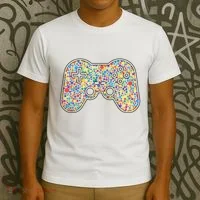 Video Game Controller Make Your Mark International Dot Day T-Shirt thumb 3