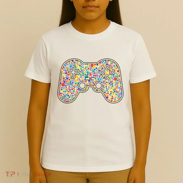 Video Game Controller Make Your Mark International Dot Day T-Shirt