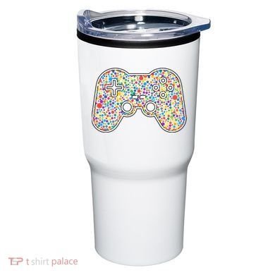 Video Game Controller Make Your Mark International Dot Day Tumbler
