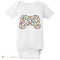 Video Game Controller Make Your Mark International Dot Day Baby Bodysuit thumb 0