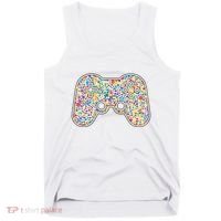 Video Game Controller Make Your Mark International Dot Day Tank Top thumb 0