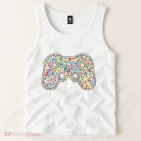 Video Game Controller Make Your Mark International Dot Day Tank Top thumb 2