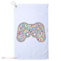 Video Game Controller Make Your Mark International Dot Day Golf Towel thumb 0