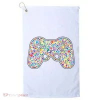 Video Game Controller Make Your Mark International Dot Day Golf Towel thumb 0