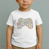 Video Game Controller Make Your Mark International Dot Day Toddler T-Shirt thumb 2