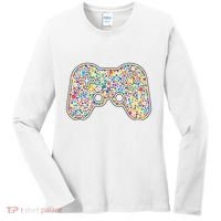 Video Game Controller Make Your Mark International Dot Day Women's Long Sleeve Shirt thumb 0