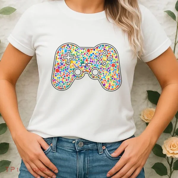 Video Game Controller Make Your Mark International Dot Day Women's T-Shirt