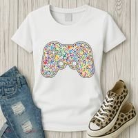 Video Game Controller Make Your Mark International Dot Day Women's T-Shirt thumb 3