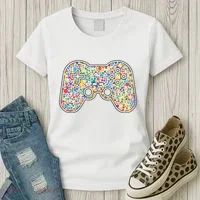 Video Game Controller Make Your Mark International Dot Day Women's T-Shirt thumb 3