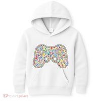 Video Game Controller Make Your Mark International Dot Day Kids Hoodie thumb 0