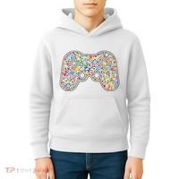 Video Game Controller Make Your Mark International Dot Day Kids Hoodie thumb 4
