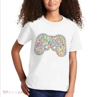 Video Game Controller Make Your Mark International Dot Day Kids T-Shirt thumb 2