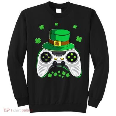 Video Game Controller Irish Gamer St Patricks Day Sweatshirt