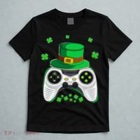 Video Game Controller Irish Gamer St Patricks Day T-Shirt thumb 5